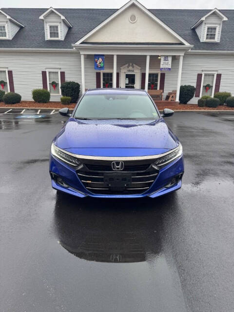 2021 Honda Accord for sale at Bliss Auto Sales LLC in Kannapolis, NC