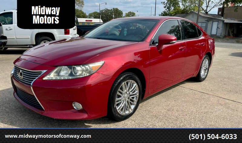 2013 Lexus ES 350 for sale at Midway Motors in Conway AR