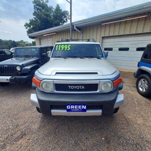 2007 Toyota FJ Cruiser for sale at Green Motor Co. in Pittsburg TX