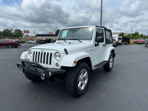 2015 Jeep Wrangler for sale at J & L AUTO SALES in Tyler TX