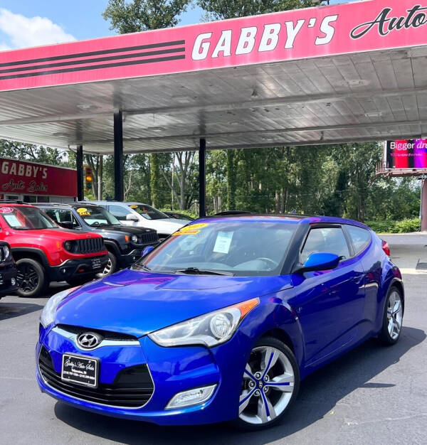 2013 Hyundai Veloster for sale at GABBY'S AUTO SALES in Valparaiso IN