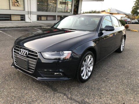 2013 Audi A4 for sale at KARMA AUTO SALES in Federal Way WA