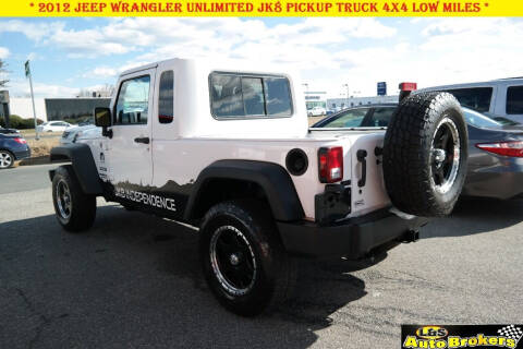 2012 Jeep Wrangler Unlimited for sale at L & S AUTO BROKERS in Fredericksburg VA