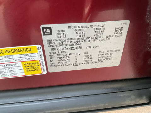 2017 Chevrolet Traverse LT