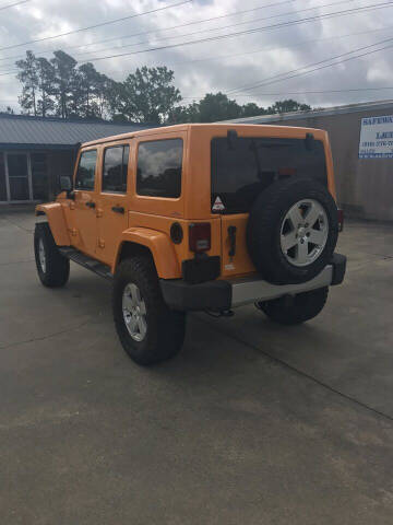 2012 Jeep Wrangler Unlimited Sahara