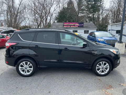 2018 Ford Escape for sale at Continental Auto Inc in Seekonk MA