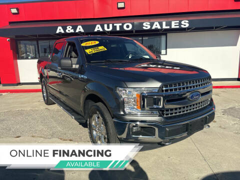 2018 Ford F-150 for sale at A&A Auto Sales in Fairhaven MA