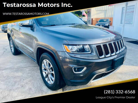 2014 Jeep Grand Cherokee for sale at Testarossa Motors Inc. in League City TX