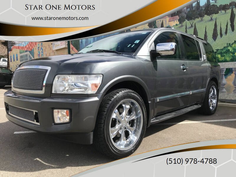 2006 Infiniti QX56 for sale at Star One Motors in Hayward CA