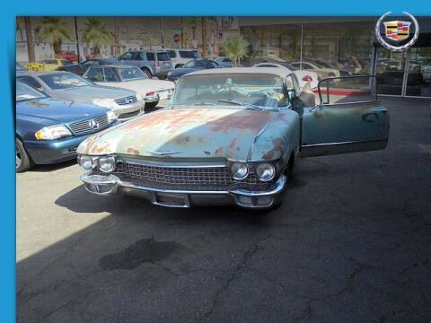 1960 Cadillac cpe de ville for sale at One Eleven Vintage Cars in Palm Springs CA