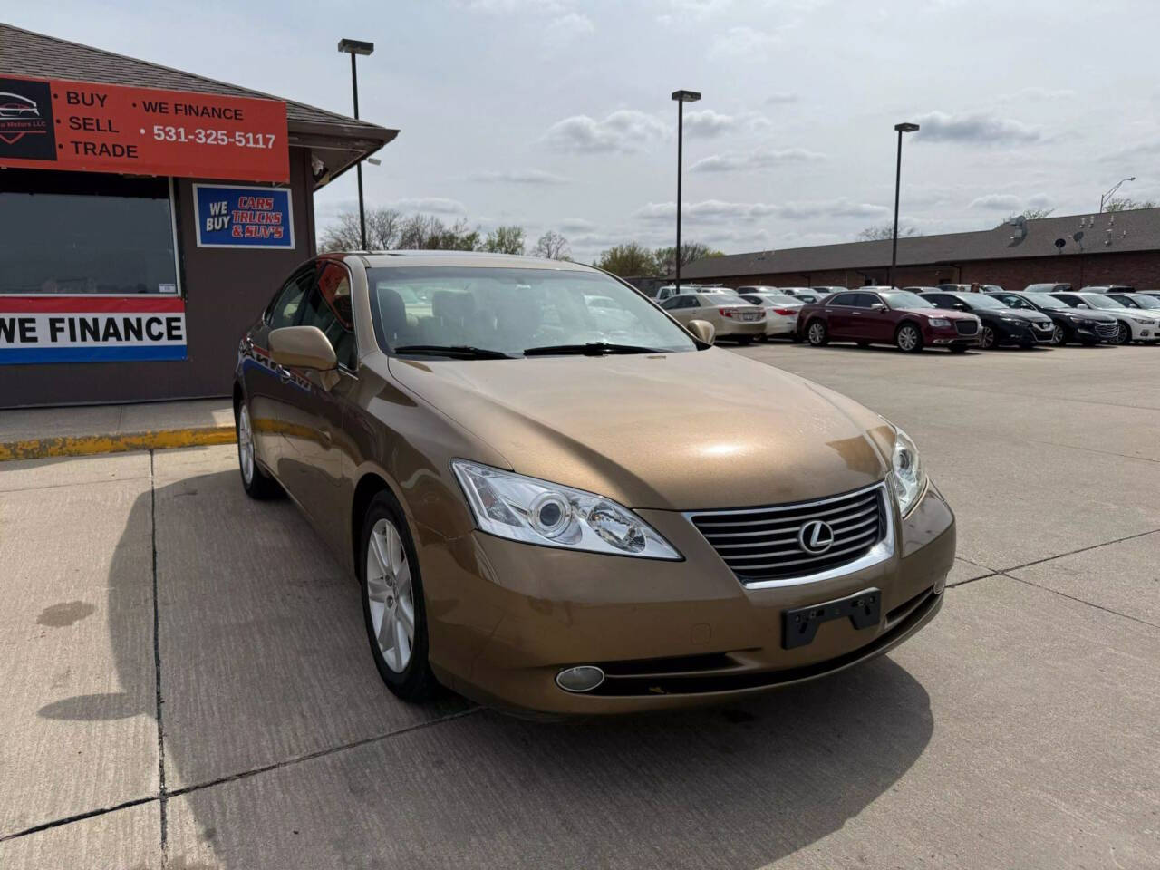 Gold 2007 Lexus ES 350 Base 4dr Sedan 2
