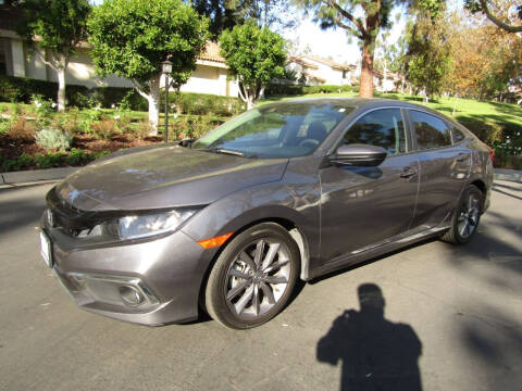 2019 Honda Civic for sale at E MOTORCARS in Fullerton CA