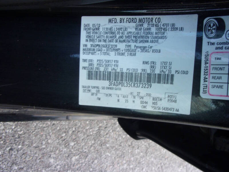 2012 Ford Fusion Hybrid