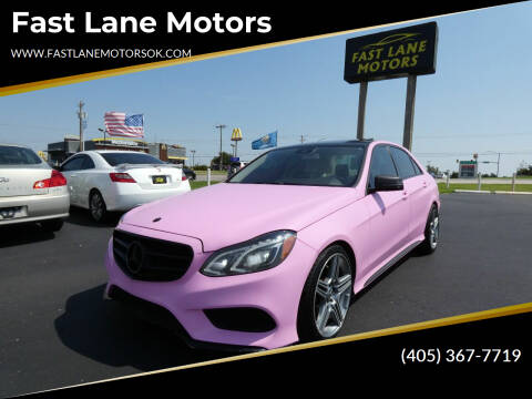 2014 Mercedes-Benz E-Class for sale at Fast Lane Motors in Oklahoma City OK