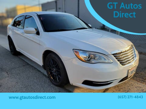 2013 Chrysler 200 for sale at GT Autos Direct in Garden Grove CA