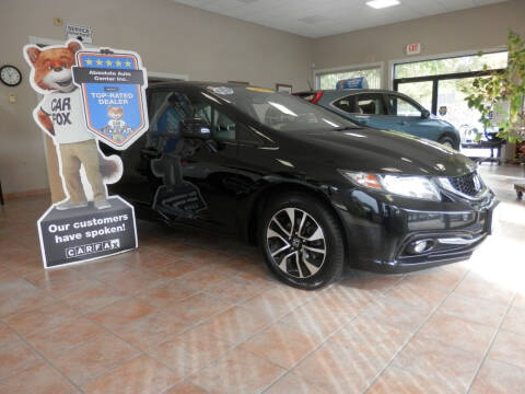 2013 Honda Civic for sale at ABSOLUTE AUTO CENTER in Berlin CT