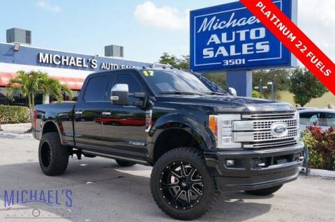 2017 Ford F-250 Super Duty for sale at Michael's Auto Sales Corp in Hollywood FL