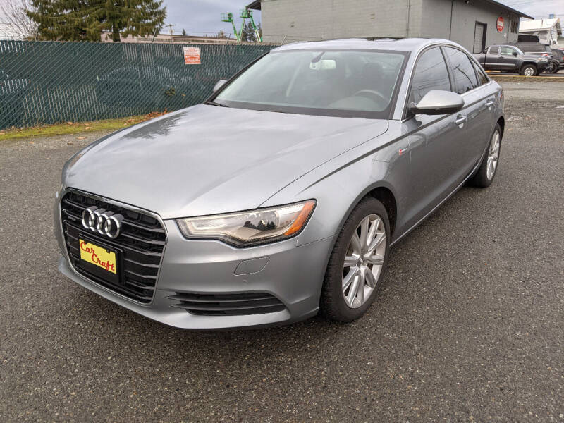 2013 Audi A6 for sale at Car Craft Auto Sales in Lynnwood WA