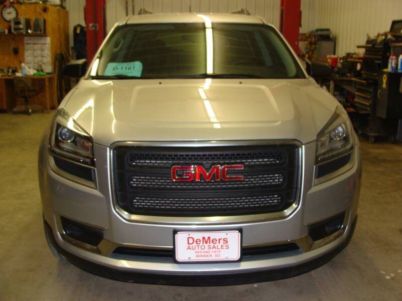 2015 GMC Acadia for sale at DeMers Auto Sales in Winner SD