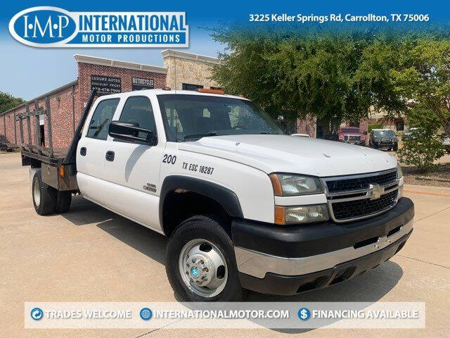 2007 Chevrolet Silverado 3500 CC Classic for sale at International Motor Productions in Carrollton TX