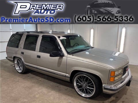 1999 GMC Yukon for sale at Premier Auto in Sioux Falls SD