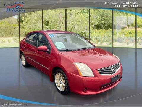 2011 Nissan Sentra for sale at GREAT DEALS ON WHEELS in Michigan City IN