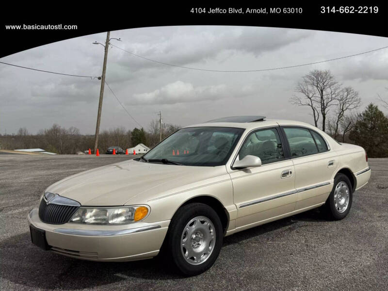 2002 Lincoln Continental for sale at Basic Auto Sales in Arnold MO
