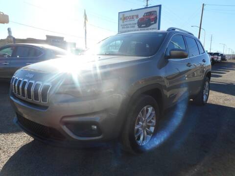 2019 Jeep Cherokee for sale at AUGE'S SALES AND SERVICE in Belen NM