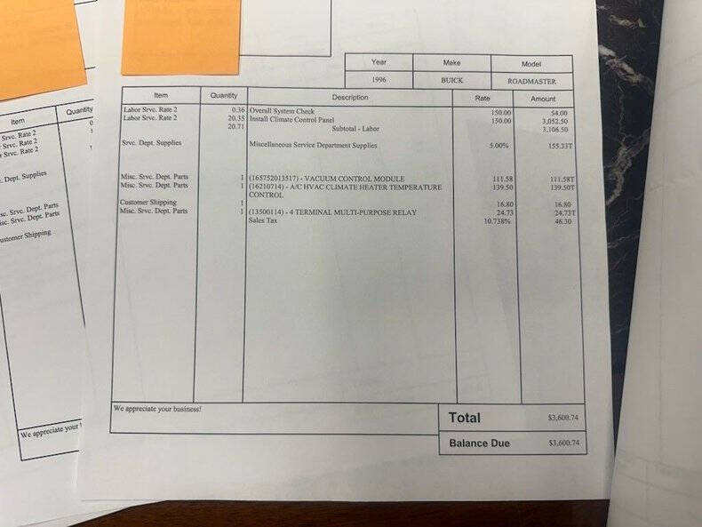 1996 Buick Roadmaster Estate