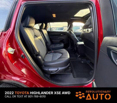 2022 Toyota Highlander XSE