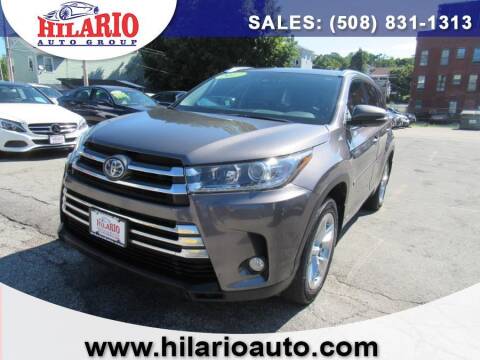 2017 Toyota Highlander Hybrid for sale at Hilario's Auto Sales in Worcester MA