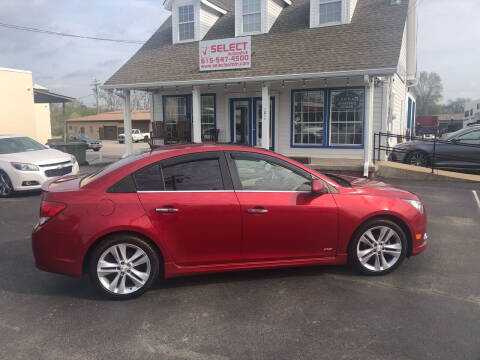 2014 Chevrolet Cruze for sale at Ron's Auto Sales (DBA Select Automotive) in Lebanon TN