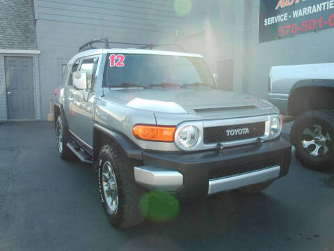 2012 Toyota FJ Cruiser for sale at Small Town Auto Sales Inc. in Hazleton PA