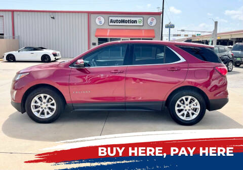 2018 Chevrolet Equinox for sale at AUTOMOTION in Corpus Christi TX