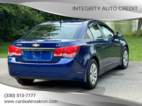 2012 Chevrolet Cruze for sale at Integrity Auto Credit in Akron OH