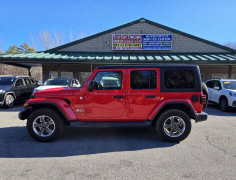 2019 Jeep Wrangler Unlimited for sale at The Car Shoppe in Queensbury NY