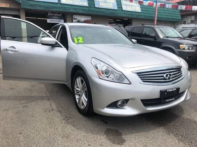 2012 Infiniti G37 Sedan for sale at NATIONAL AUTO GROUP INC in Chicago IL