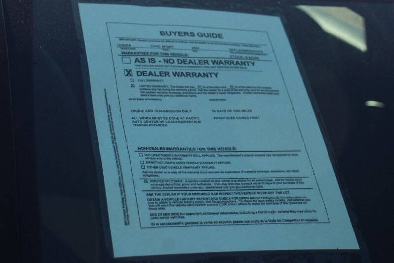 2024 Honda Civic Sport