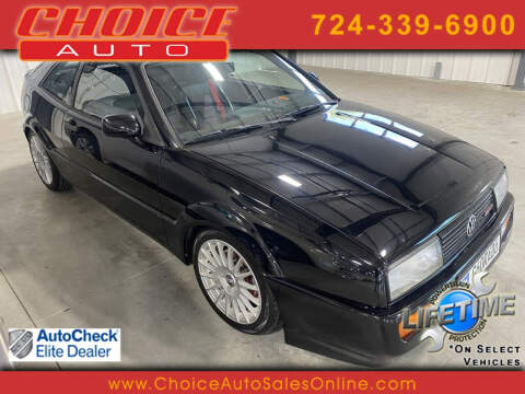 1990 Volkswagen Corrado for sale at CHOICE AUTO SALES in Murrysville PA