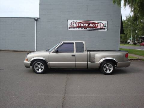 2001 GMC Sonoma for sale at Motion Autos in Longview WA
