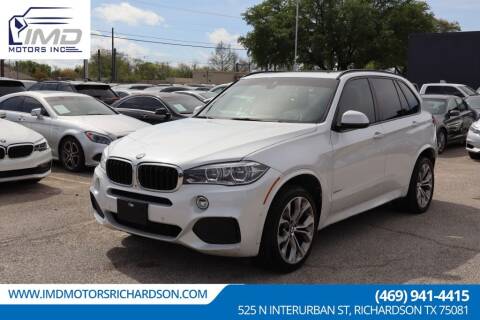 2018 BMW X5 for sale at IMD Motors in Richardson TX