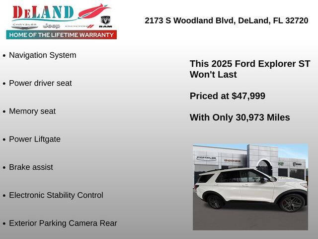 2025 Ford Explorer ST