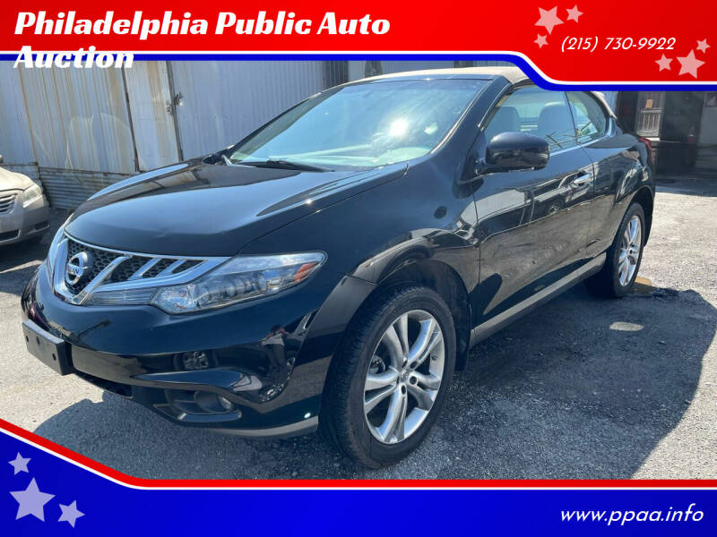 2011 Nissan Murano CrossCabriolet for sale at Philadelphia Public Auto Auction in Philadelphia PA