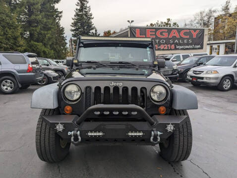 2012 Jeep Wrangler for sale at Legacy Auto Sales LLC in Seattle WA