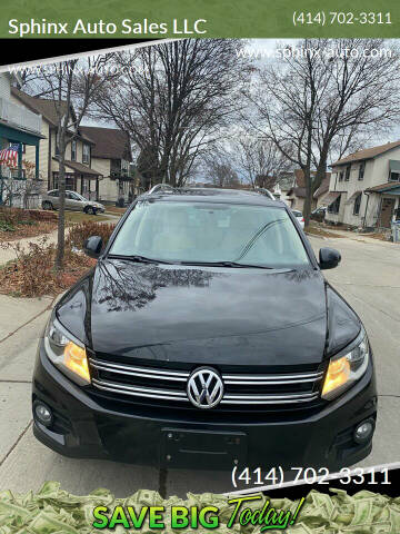 2014 Volkswagen Tiguan for sale at Sphinx Auto Sales LLC in Milwaukee WI