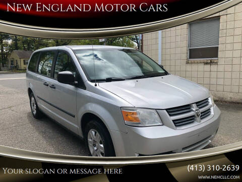 2008 Dodge Grand Caravan for sale at New England Motor Cars in Springfield MA