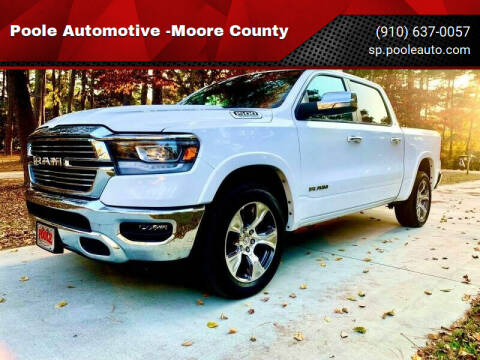 2022 RAM 1500 for sale at Poole Automotive in Laurinburg NC