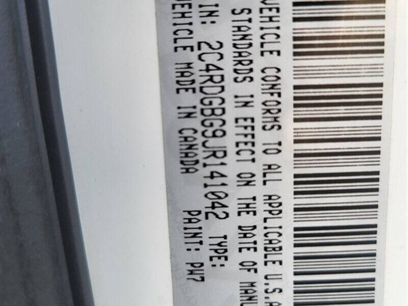 2018 Dodge Grand Caravan SE