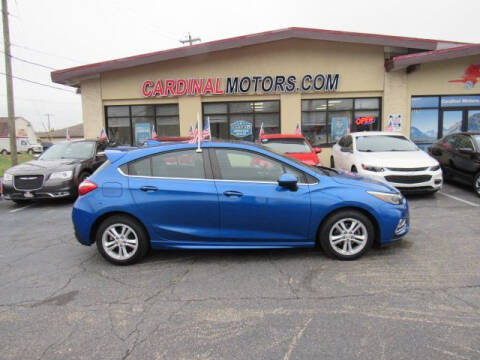 2017 Chevrolet Cruze for sale at Cardinal Motors in Fairfield OH