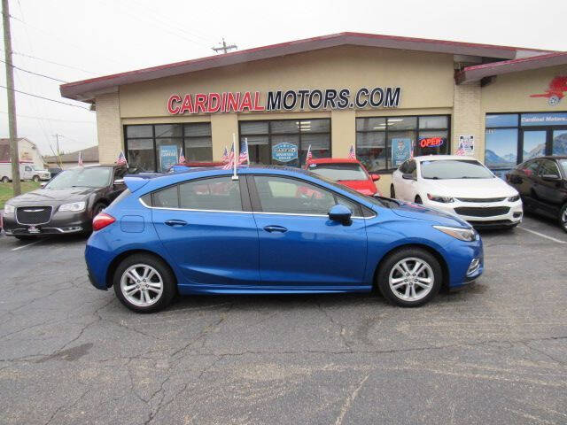 2017 Chevrolet Cruze for sale at Cardinal Motors in Fairfield OH